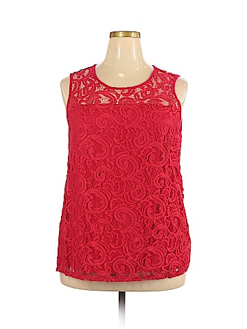 Adrianna Papell Sleeveless Top (view 1)