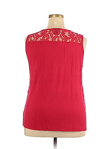 Adrianna Papell Sleeveless Top (view 2)