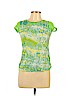 Takara 100% Polyester Green Short Sleeve Top Size L - photo 1