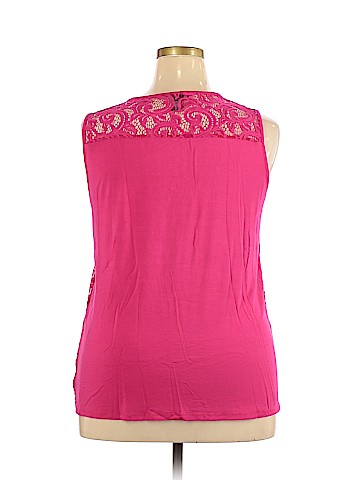 Adrianna Papell Sleeveless Top (view 2)