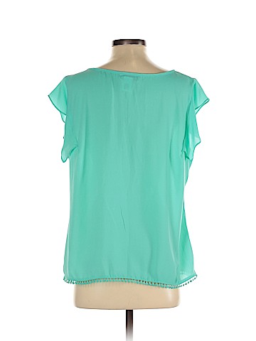 Three Pink Hearts Trixi Short Sleeve Blouse (view 2)