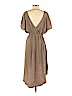 Lush 100% Polyester Brown Casual Dress Size M - photo 2