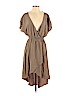 Lush 100% Polyester Brown Casual Dress Size M - photo 1