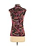 Trina Turk Purple Short Sleeve Top Size P (petite) - photo 1
