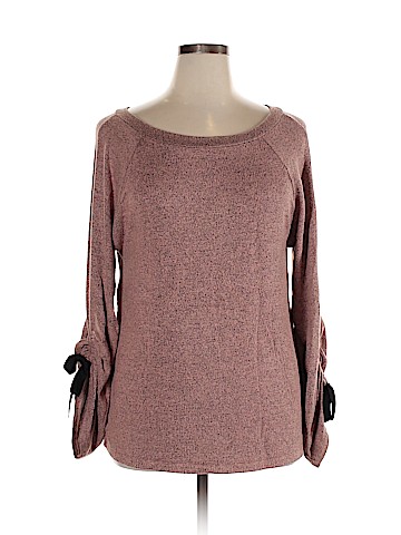 B Collection by Bobeau 3/4 Sleeve Top (view 1)