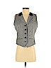 Valerie Stevens 100% Wool Gray Tuxedo Vest Size 4 (petite) - photo 1