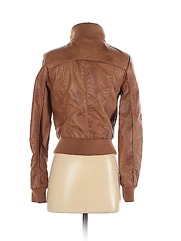 Charlotte Russe Faux Leather Jacket (view 2)