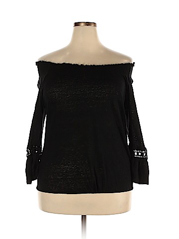 INC International Concepts Long Sleeve Top (view 1)