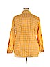 Old Navy 100% Cotton Orange Long Sleeve Button-Down Shirt Size XXL - photo 2