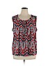 Unbranded Red Sleeveless Top Size 1X - photo 1