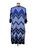 Studio One Blue Casual Dress Size 2X - photo 2