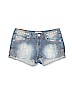 YMI Blue Denim Shorts Size 1 - photo 1