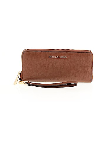 MICHAEL Michael Kors Leather Wristlet (view 1)