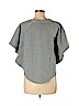 Romeo & Juliet Couture 100% Cotton Gray Short Sleeve Top Size M - photo 2