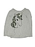 Justice Gray Long Sleeve Top Size 16 - photo 1