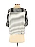 Lafayette 148 New York Black Short Sleeve Top Size M - photo 2