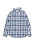 Crewcuts 100% Cotton Blue Long Sleeve Button-Down Shirt Size 6 - 7 - photo 1