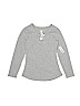 Old Navy 100% Cotton Gray Long Sleeve Top Size 6 - 7 - photo 1