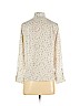 Ann Taylor LOFT 100% Polyester White Long Sleeve Blouse Size XS (petite) - photo 2