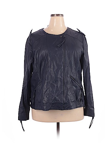 Ashley Stewart Faux Leather Jacket (view 1)