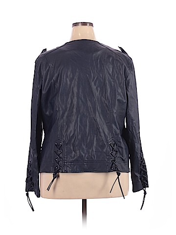Ashley Stewart Faux Leather Jacket (view 2)