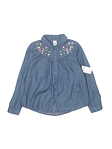 OshKosh B'gosh Long Sleeve Button-Down Shirt (view 1)