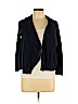 Diane von Furstenberg 100% Cashmere Blue Cashmere Cardigan Size L - photo 1