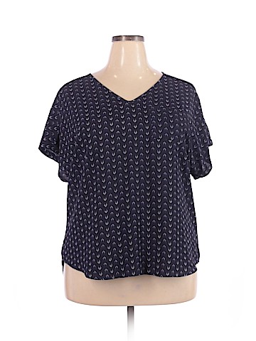 Maurices Short Sleeve Blouse (view 1)