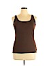 Eddie Bauer Brown Tank Top Size XL - photo 1