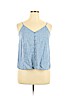 BP. Blue Sleeveless Blouse Size L - photo 1