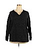 Bobbie Brooks Black Sweatshirt Size 2X - photo 1