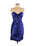 Betsey Johnson Blue Cocktail Dress Size 6 - photo 1