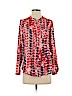 Liz Claiborne 100% Polyester Red Long Sleeve Blouse Size S (petite) - photo 1