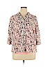 Sag Harbor 100% Polyester Pink 3/4 Sleeve Blouse Size 1X - photo 1