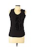 Adrienne Vittadini Black Sleeveless Top Size L - photo 1