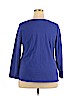 Lane Bryant Blue Long Sleeve Top Size 20 - photo 2