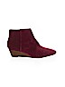 Sole Society Burgundy Ankle Boots Size 9 1/2 - photo 1