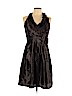 Kay Unger Brown Cocktail Dress Size 10 - photo 1