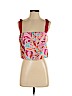 Zara 100% Polyester Pink Sleeveless Blouse Size S - photo 1