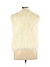 Guess 100% Modal Ivory Faux Fur Vest Size XL - photo 2