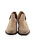 Born In California Tan Ankle Boots Size 7 - photo 2