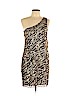 Alice + Olivia 100% Nylon Brown Cocktail Dress Size 12 - photo 1