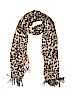Assorted Brands 100% Polyester Animal Print Tan Scarf One size - photo 1