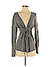 Simply Cashmere 100% Cashmere Gray Cashmere Cardigan Size M - photo 1