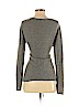 Simply Cashmere 100% Cashmere Gray Cashmere Cardigan Size M - photo 2