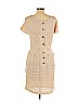 Tibi 100% Cotton Tan Casual Dress Size L - photo 2