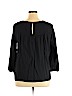 Old Navy 100% Modal Black Long Sleeve Blouse Size XL - photo 2