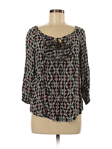 Mossimo Supply Co. Long Sleeve Blouse (view 1)