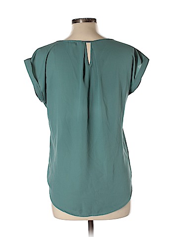 Pink Rose Short Sleeve Blouse (view 2)