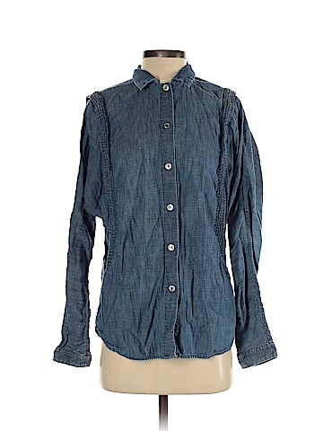 7 For All Mankind Long Sleeve Button-Down Shirt (view 1)